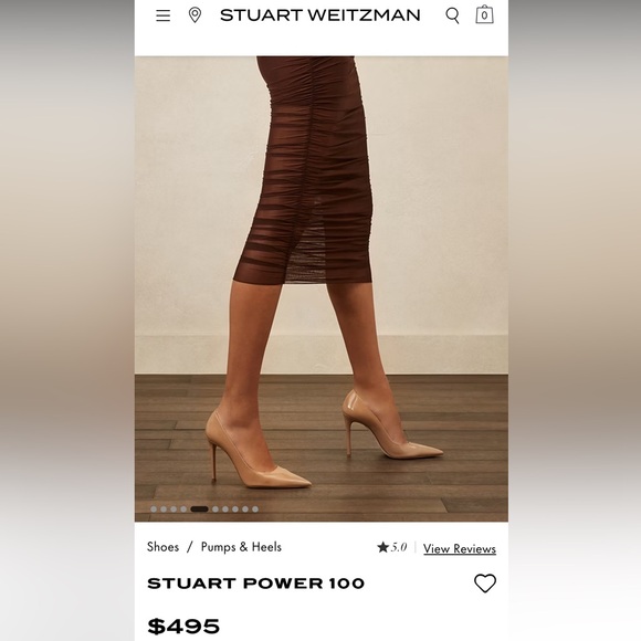 Stuart Weitzman Beige Heels - Picture 13 of 16